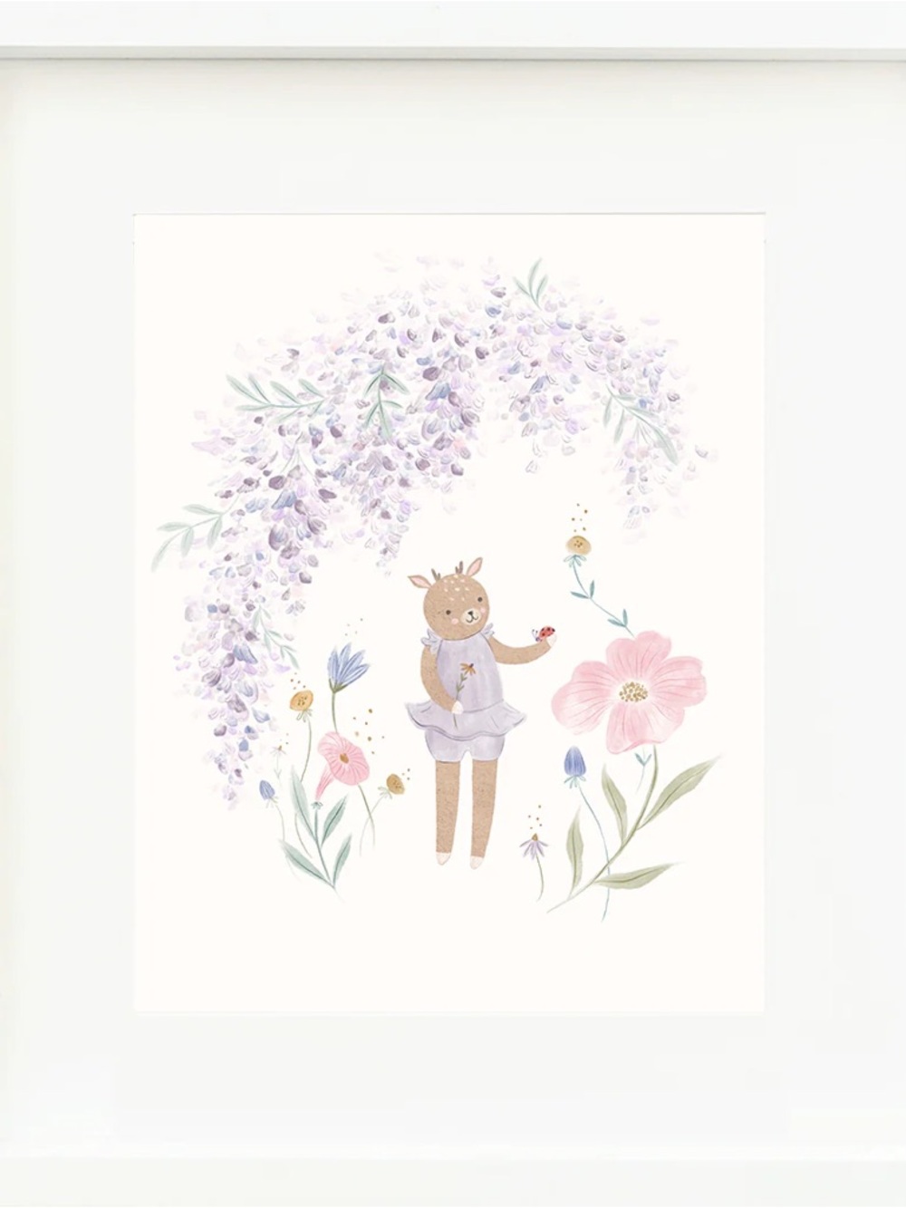 Cuddle + Kind Violet the Fawn Print